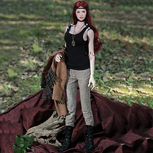 1/3 BJD Doll 64cm 25.19 inch Ball Jointed SD Dolls Toy Action Figure with Costume   Wig   Makeup   Shoes   Accessories
