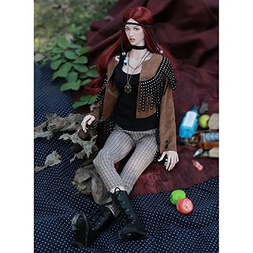 1/3 BJD Doll 64cm 25.19 inch Ball Jointed SD Dolls Toy Action Figure with Costume   Wig   Makeup   Shoes   Accessories