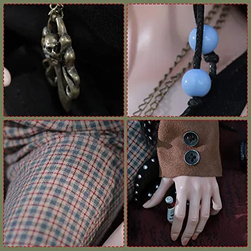 1/3 BJD Doll 64cm 25.19 inch Ball Jointed SD Dolls Toy Action Figure with Costume   Wig   Makeup   Shoes   Accessories