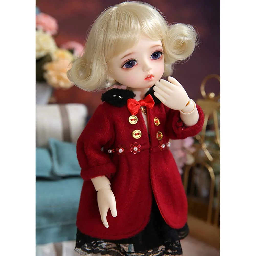 1/6 BJD Doll Size 10 Inch 26CM 19 Ball Jointed SD Dolls with All Clothes Shoes Wig Hair Makeup DIY Toys Surprise Gift Fashion Dolls