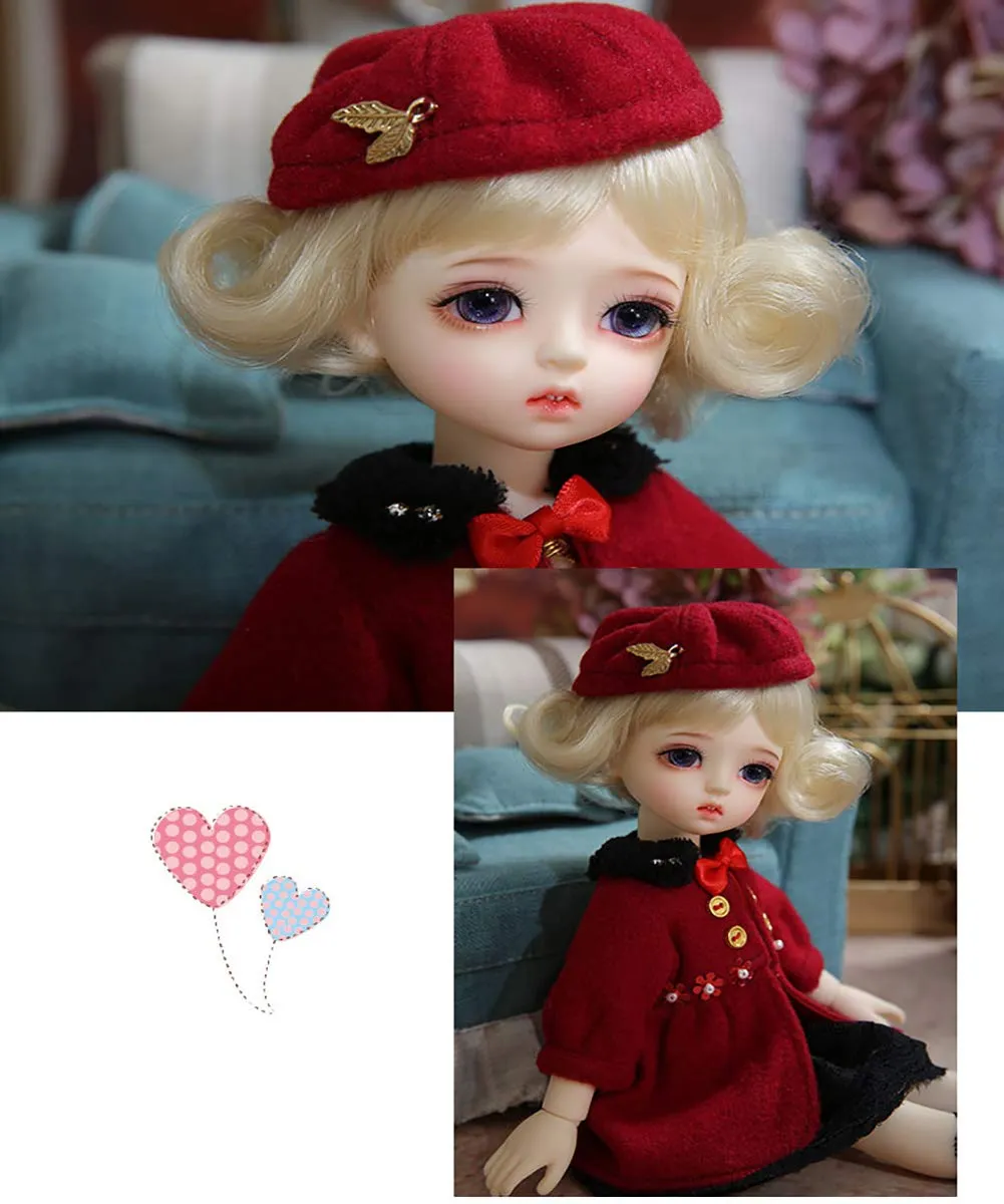 1/6 BJD Doll Size 10 Inch 26CM 19 Ball Jointed SD Dolls with All Clothes Shoes Wig Hair Makeup DIY Toys Surprise Gift Fashion Dolls