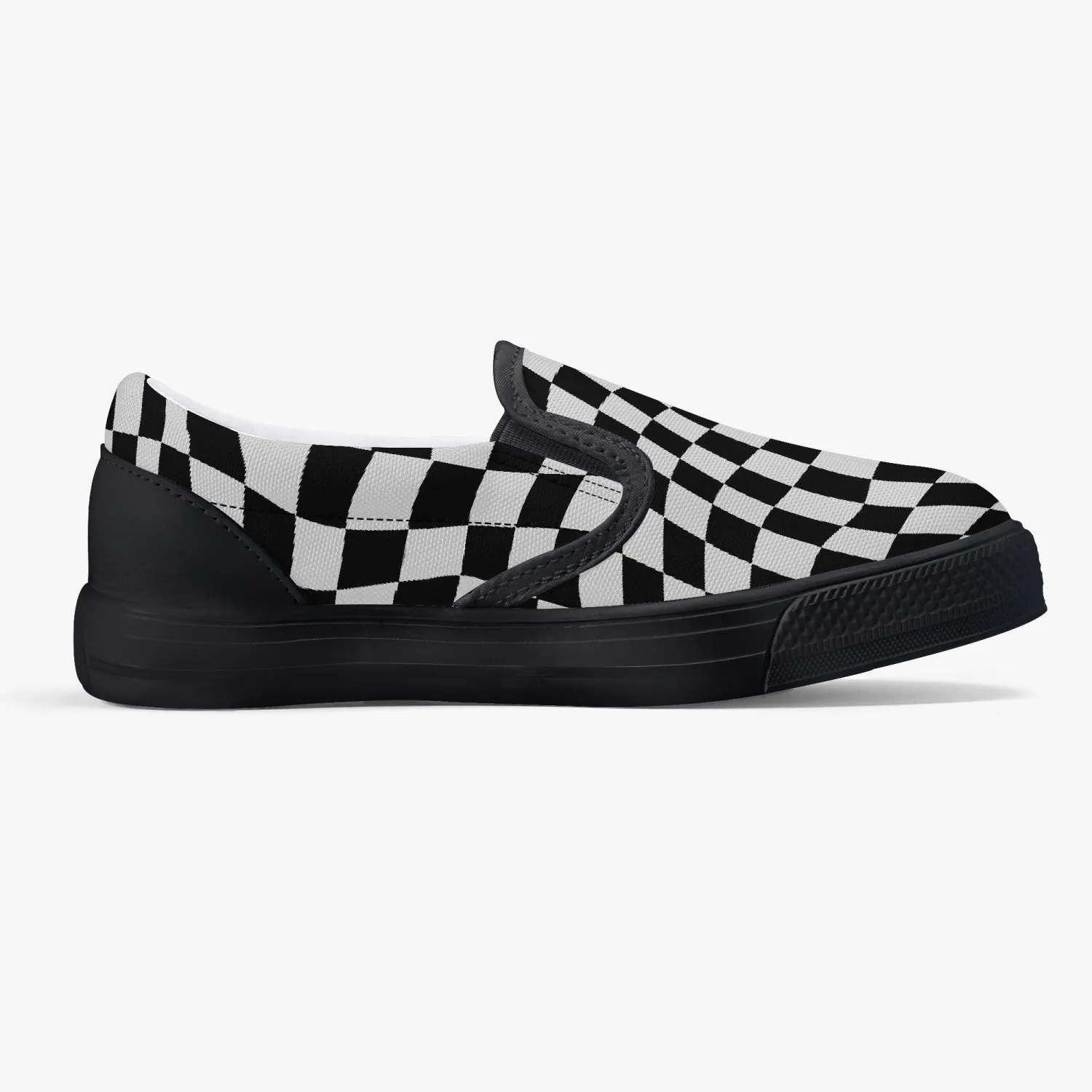 215. Kids' Slip-On Shoes - Black