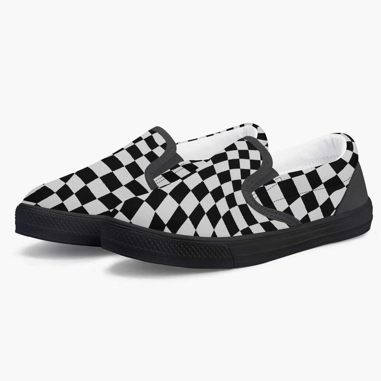 215. Kids' Slip-On Shoes - Black