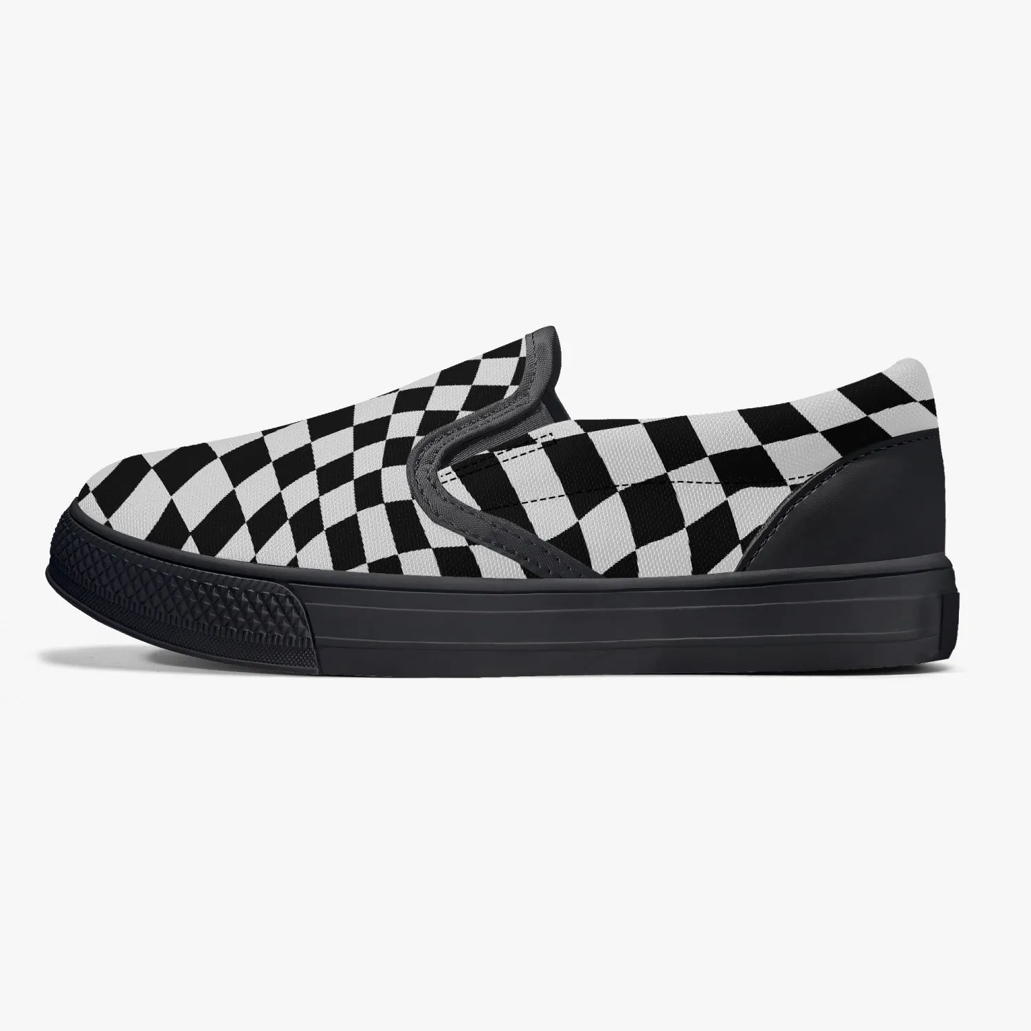 215. Kids' Slip-On Shoes - Black