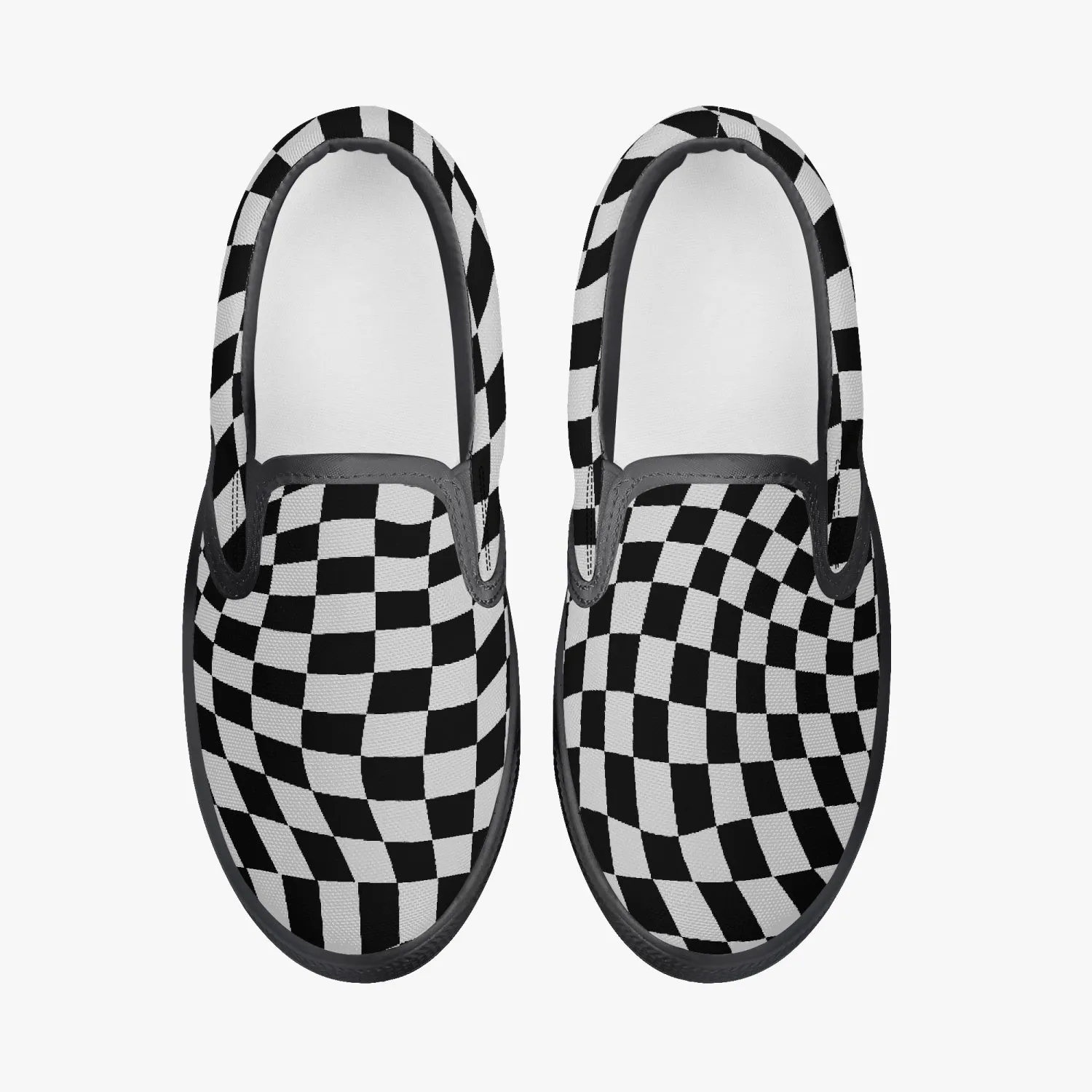 215. Kids' Slip-On Shoes - Black