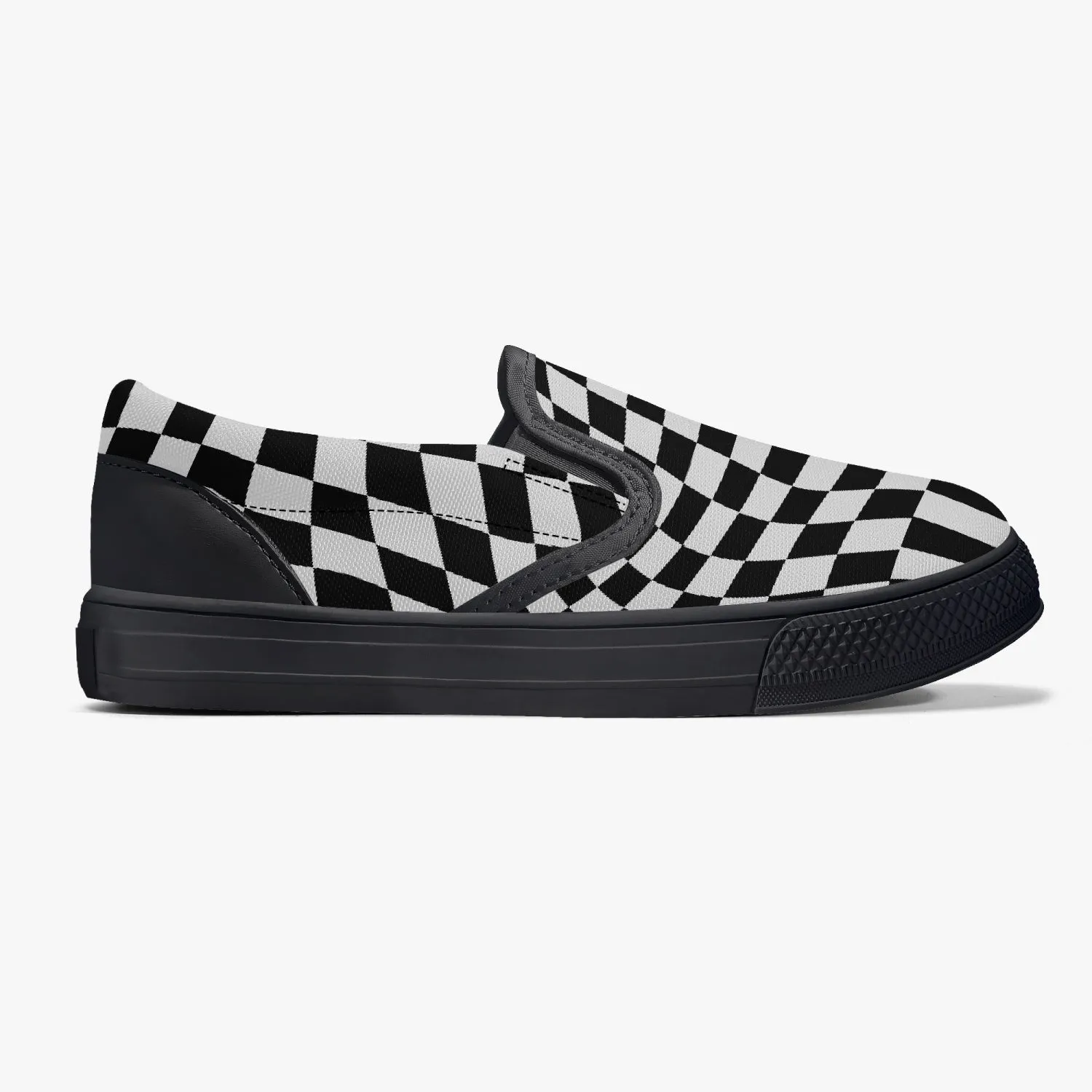 215. Kids' Slip-On Shoes - Black