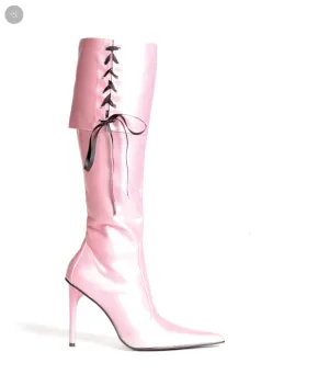 435-PENN Ellie Pink Pu High Heel Alternative Footwear Discontinued Sale Stock