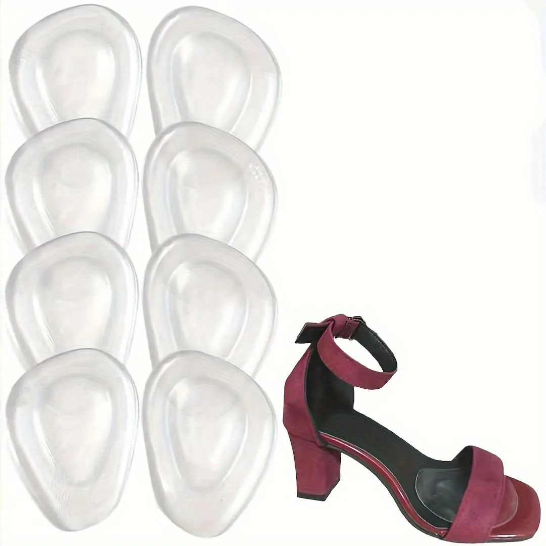 4pcs Non-Slip Gel Insoles for Foot Support