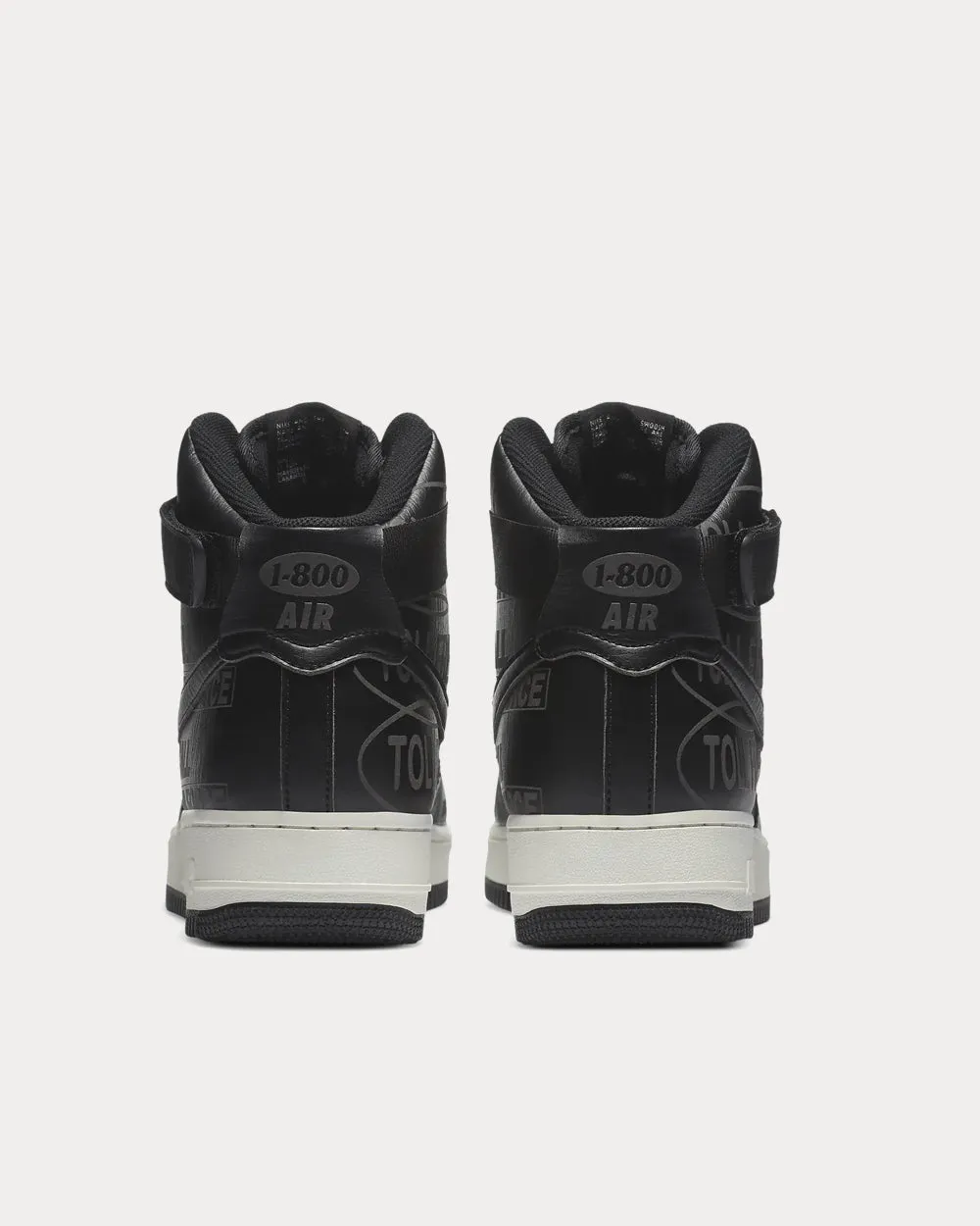 Air Force 1 High '07 Premium Black High Top Sneakers