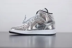 Air Jordan 1 AJ1 Mid  - Disco Ball