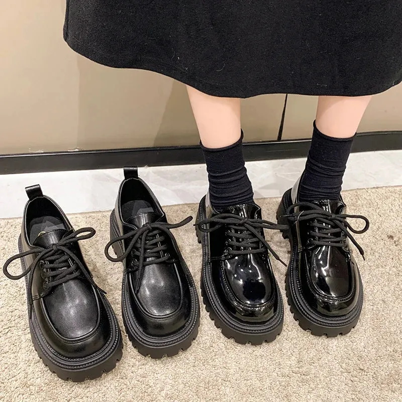 AMOZAE- -  Chunky Platform Oxfords