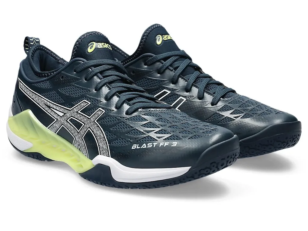 Asics Blast FF 3 Men's Court Shoes, French Blue / White