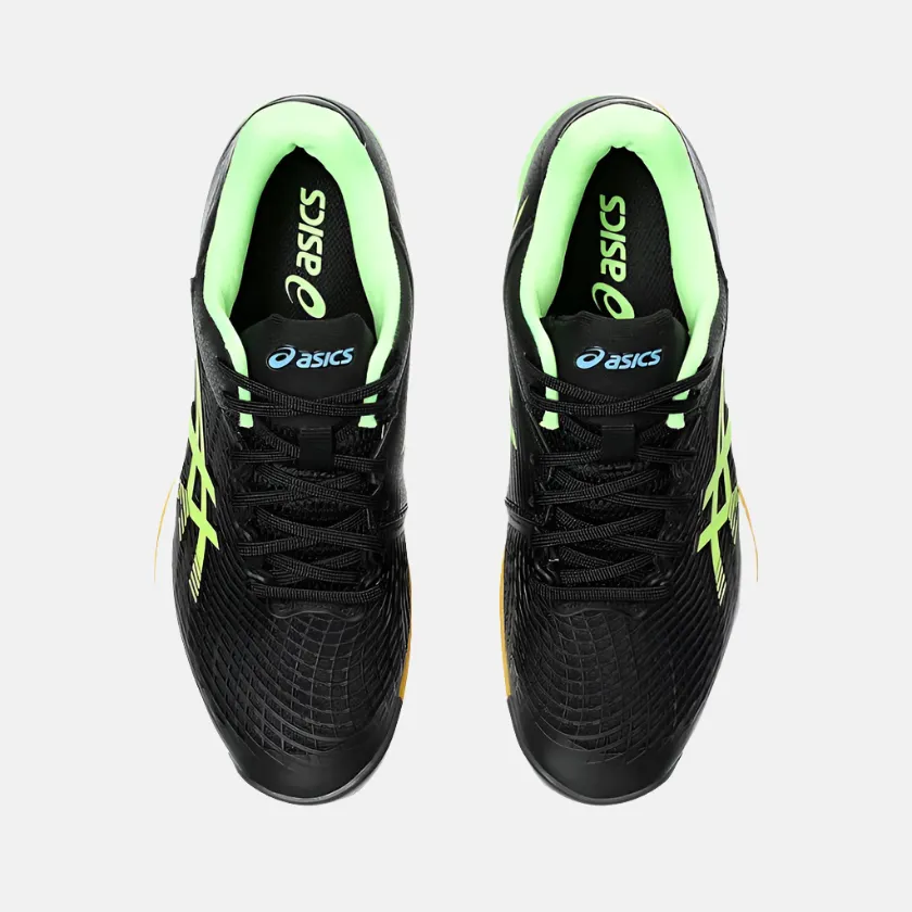 Asics COURT CONTROL FF 3 Men's Badminton Shoes -Black/Lime Burst