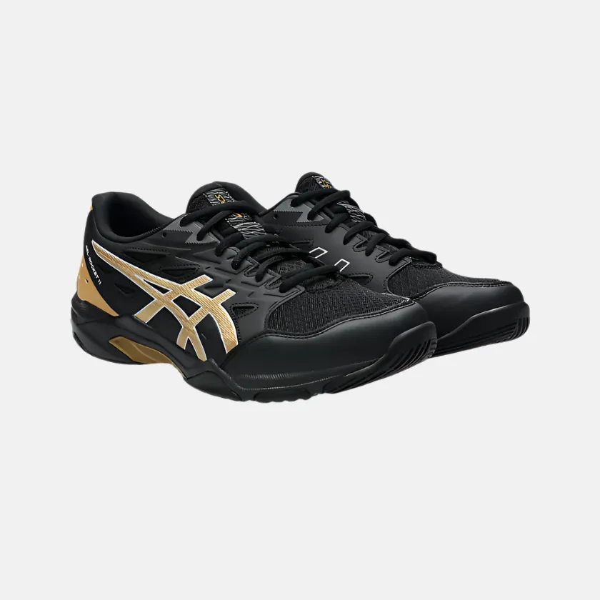 Asics Gel-Rocket 11 Wide Men's Badminton Shoes -Black/Piedmont Grey