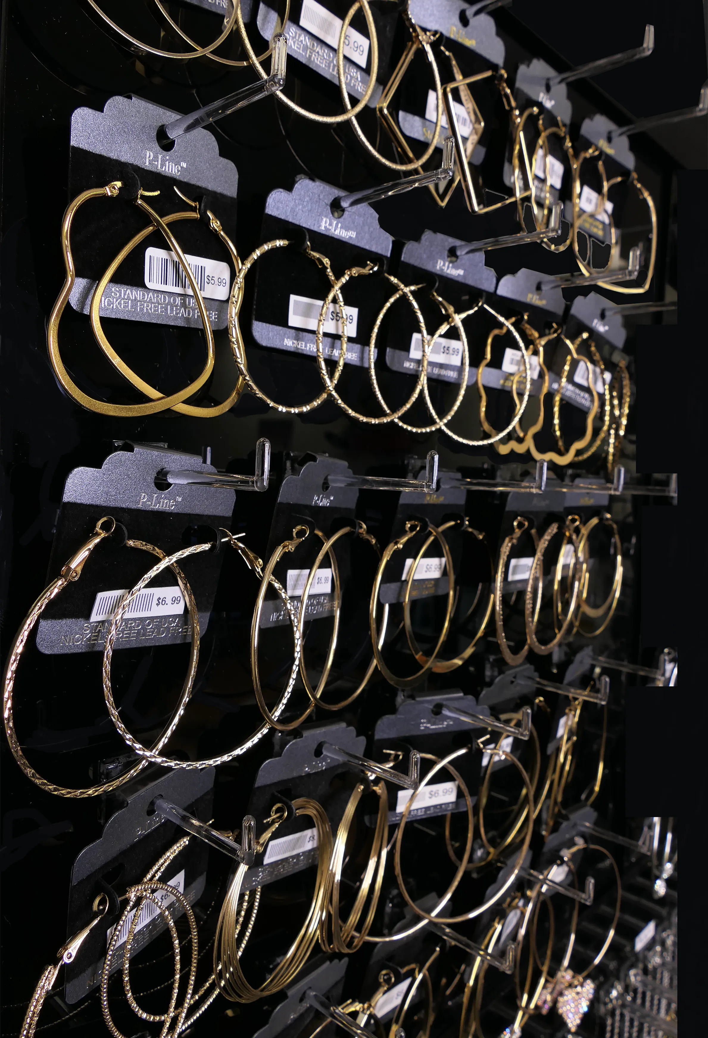 B-(HBG) Hoop Basic Gold Earring