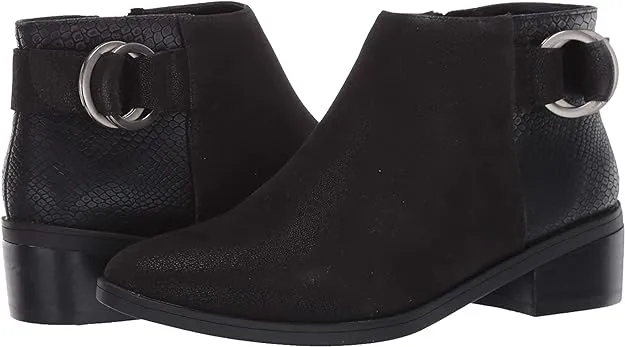 Bella Vita Women's Henley II Bootie  Color Smoke/Black Snake Size 7.5M