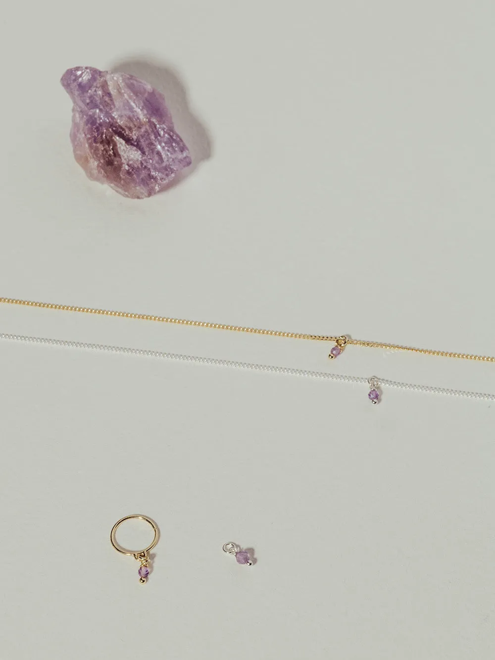 Bestie Birthstone February - Amethyst | 925 Sterling Silver