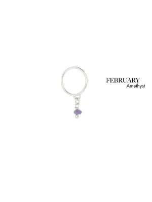 Bestie Birthstone February - Amethyst | 925 Sterling Silver