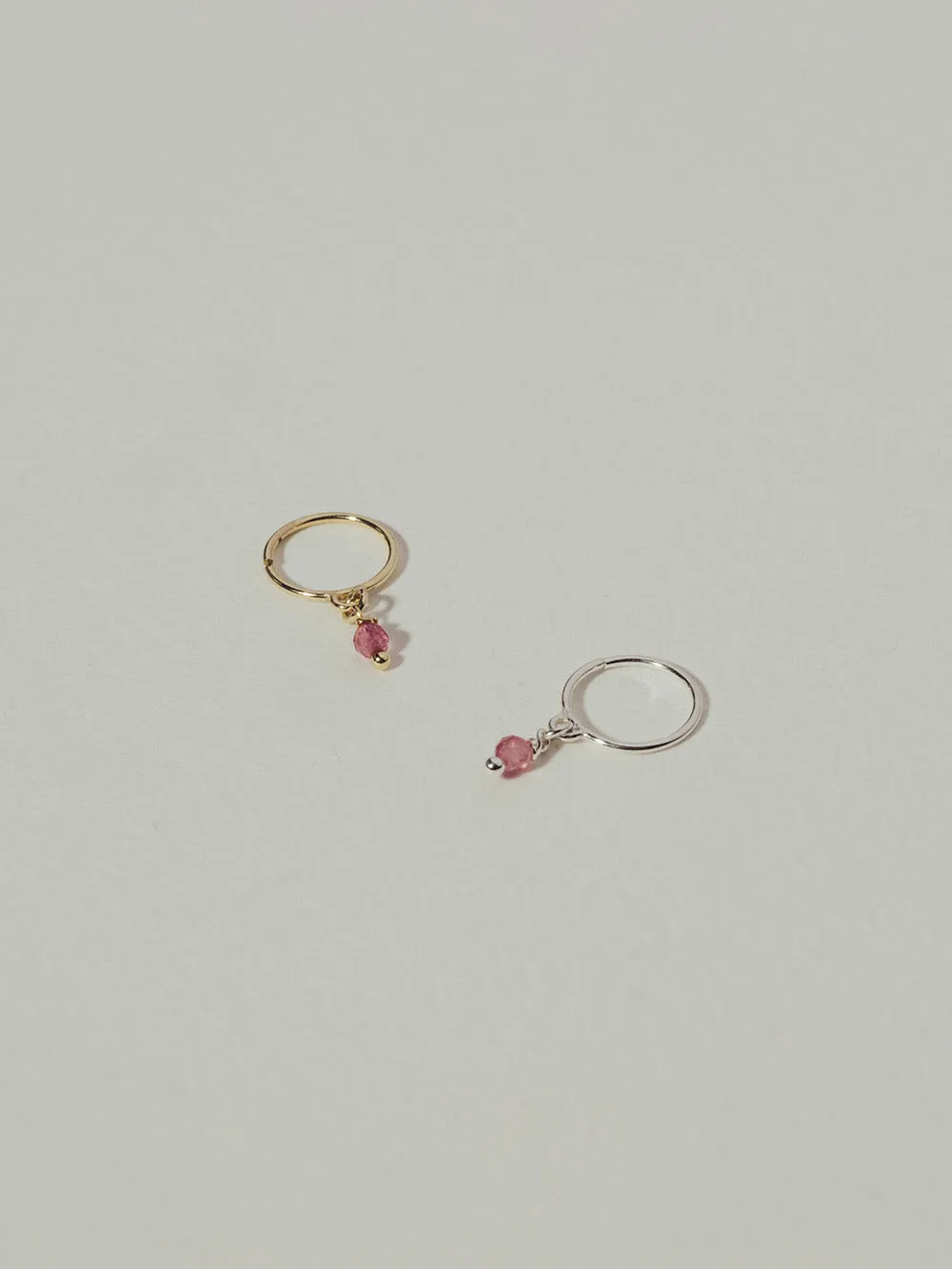 Bestie Birthstone October - Pink Tourmaline | 14K Gold Plated