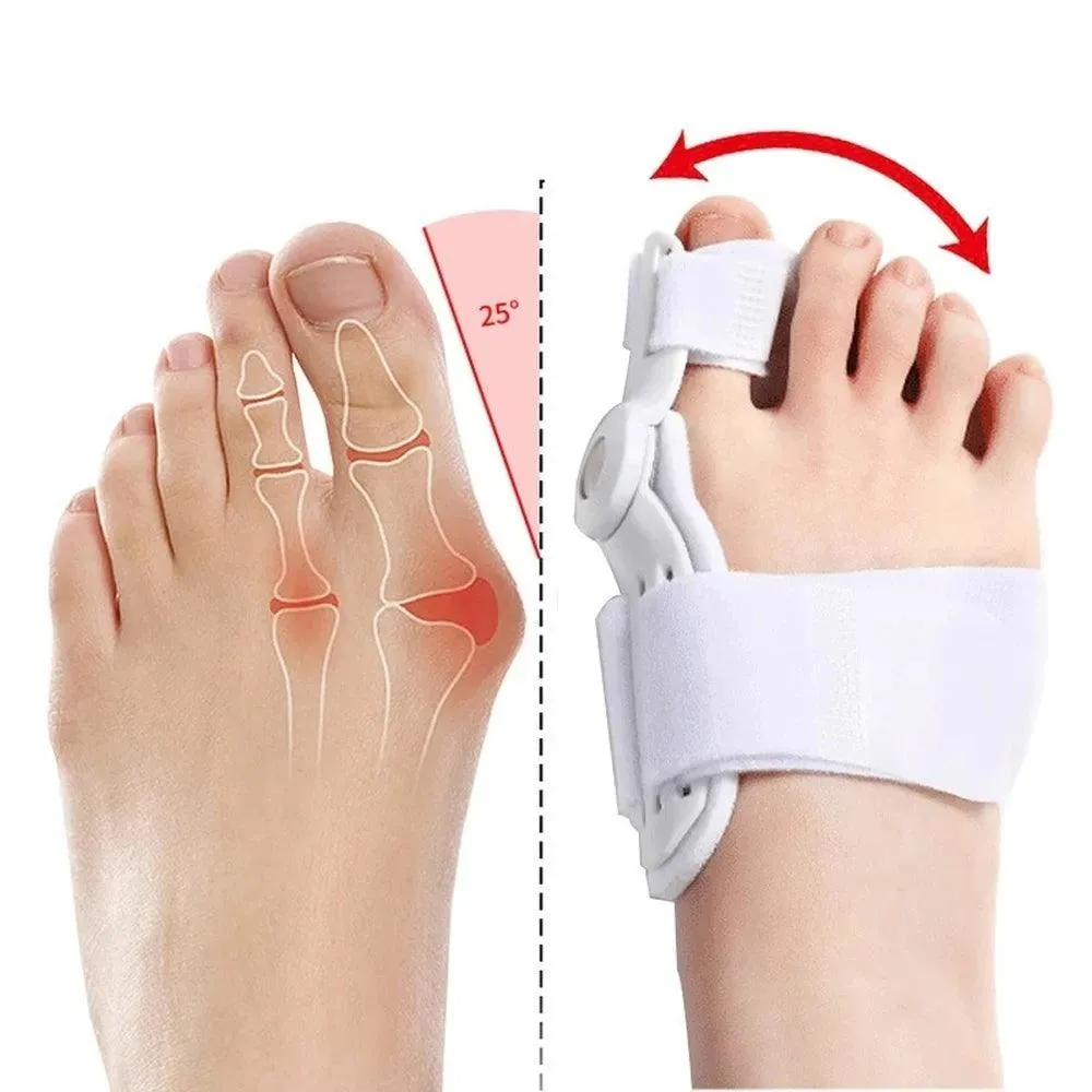 Big Toe Bunion Splint Set: Correct Foot Alignment, Relieve Pain