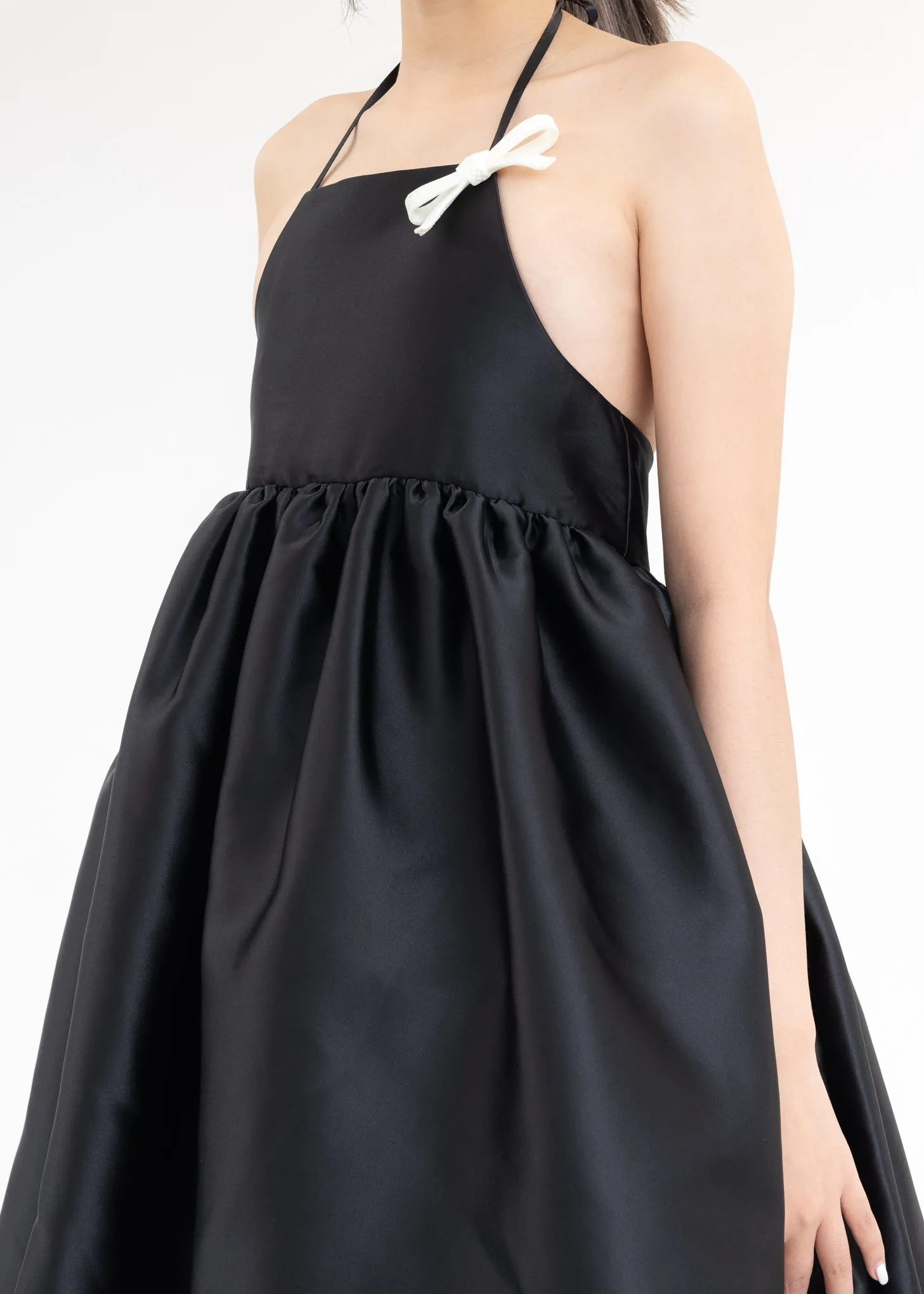 Black Puff Ball Skirt