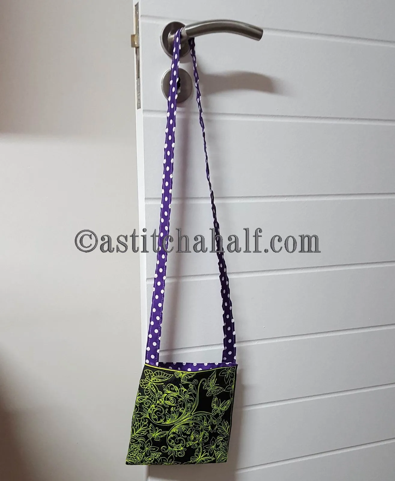 Butterfly Migration  Chalk Board Cross Body Bag