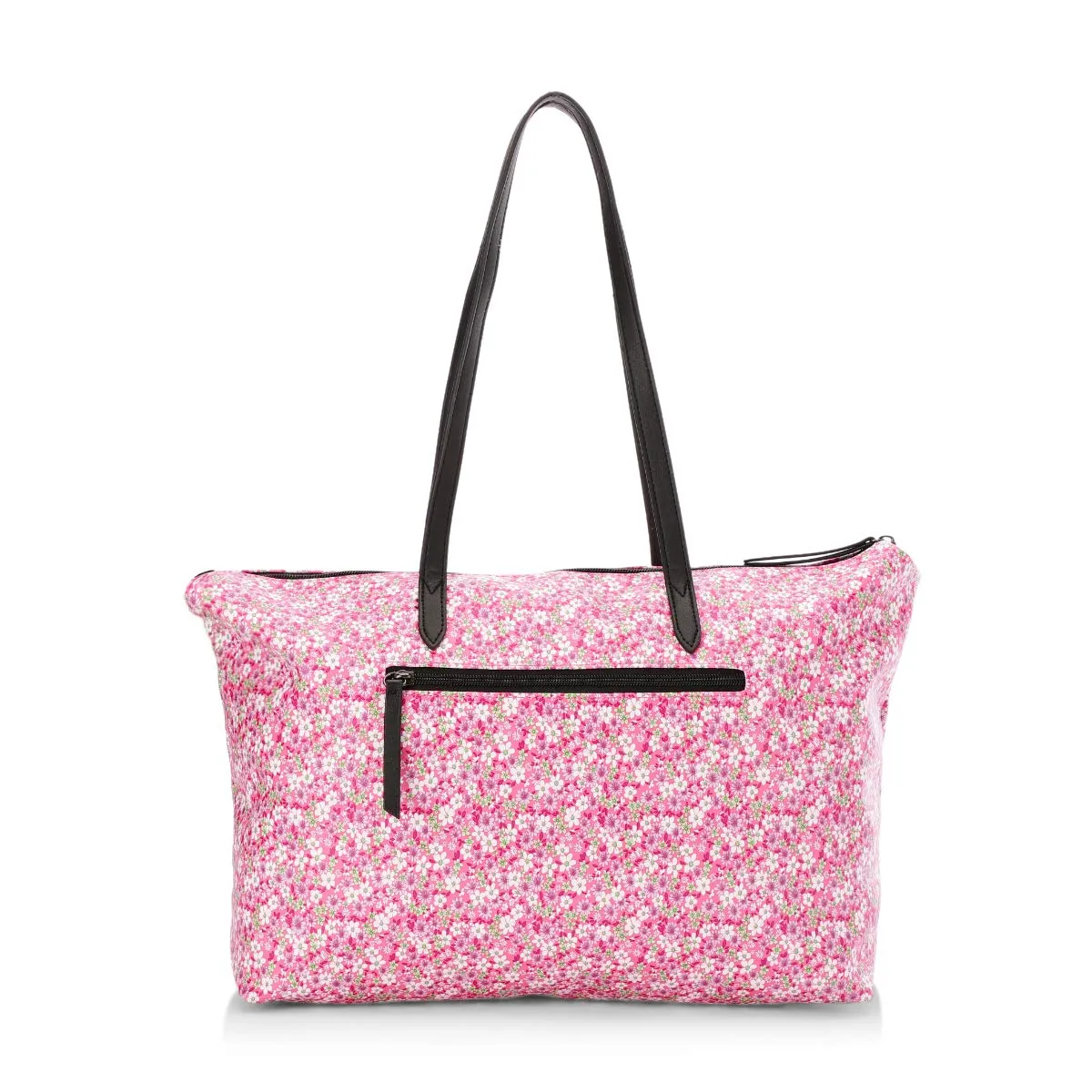 Caprese womens SKY T Large PINK Tote Bag