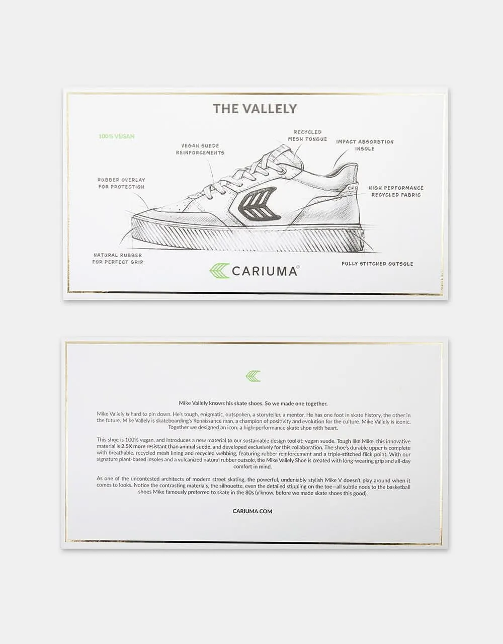 Cariuma The Vallely  Skate Shoes - Black/Ivory