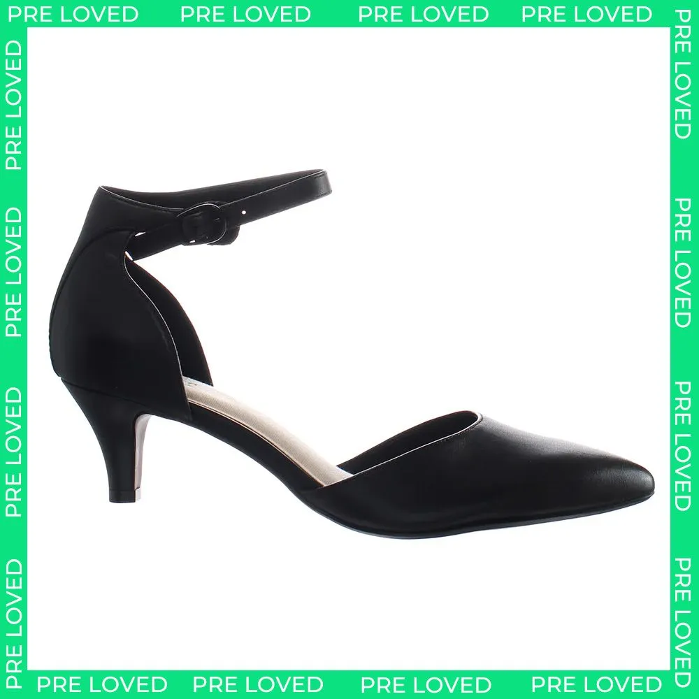 Clarks Linvale Edyth Womens Black Shoes NO BOX