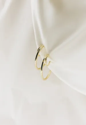 Classic Double Hoop