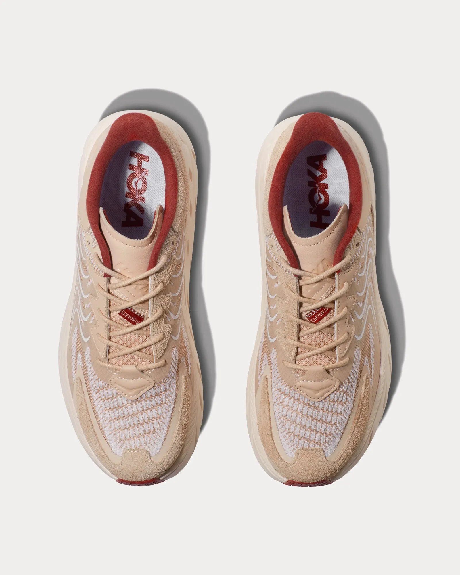 Clifton LS Shifting Sand / Rust Running Shoes