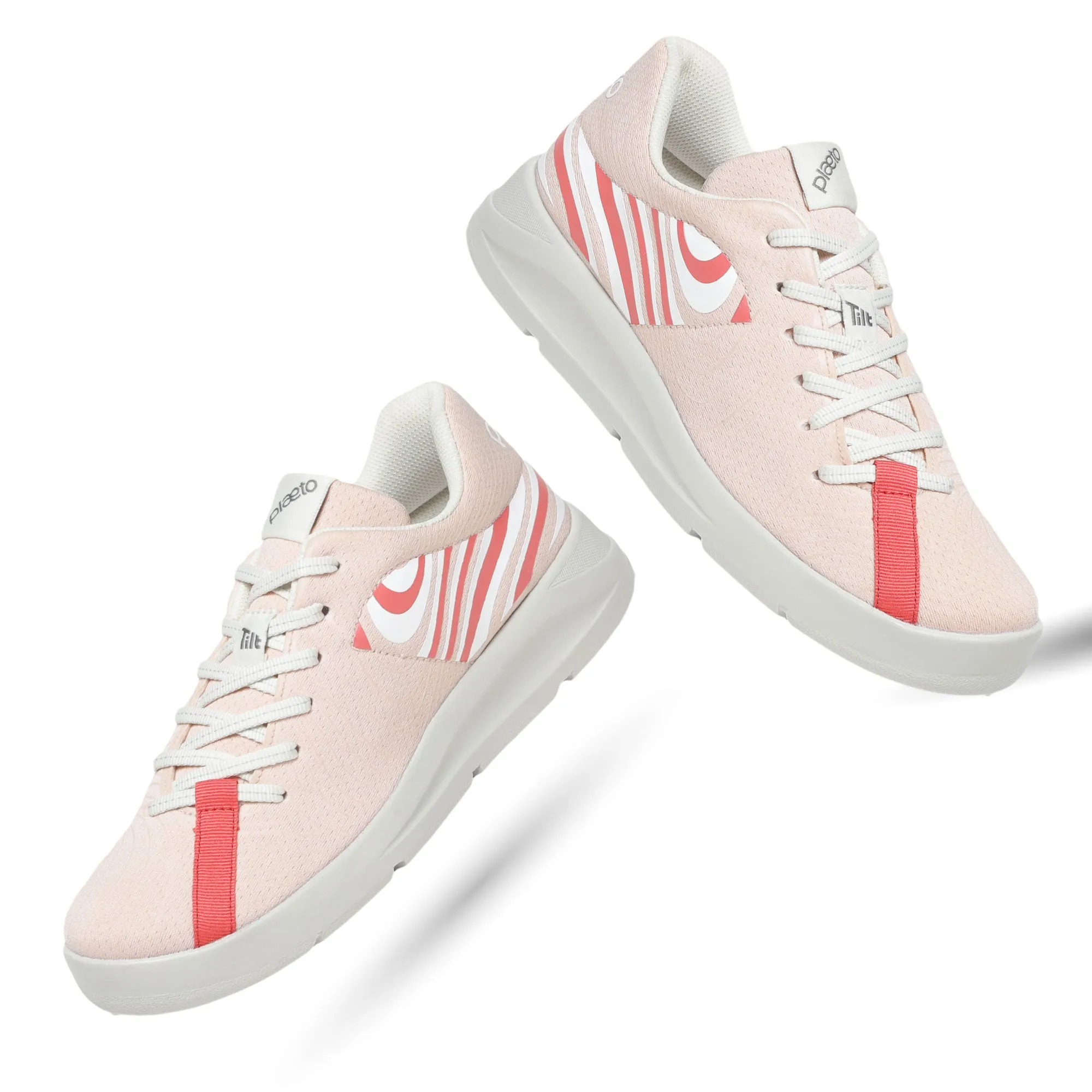Coast Women's Sports Shoes - Pink / White