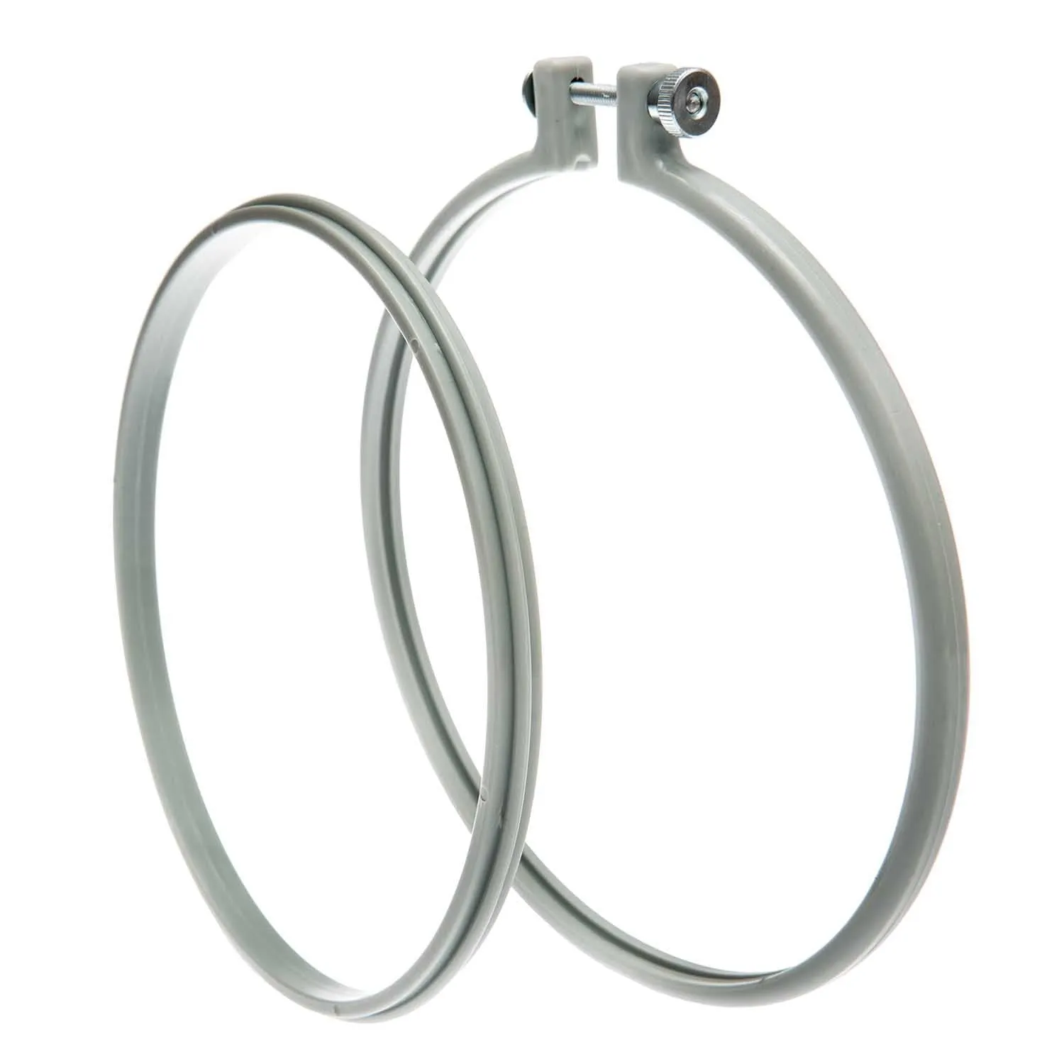 Coloured Plastic Embroidery Hoop 6" - Mint Green