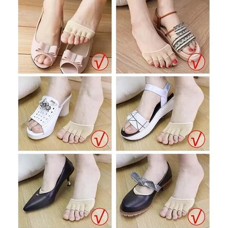 Comfortable Non-slip Toe Socks