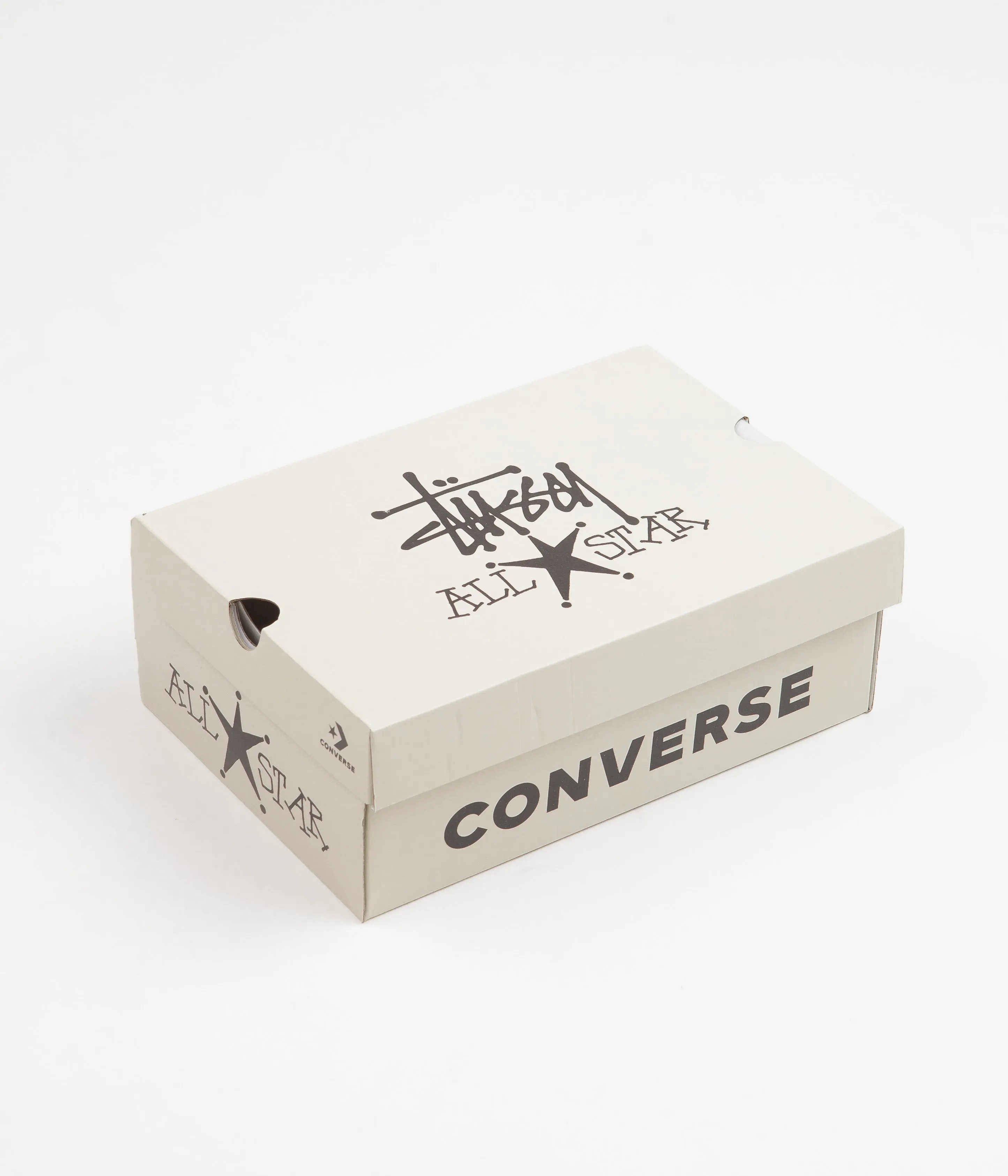 Converse x Stussy Chuck 70 Hi Shoes - Plumeria / Black / Blanc De Blanc