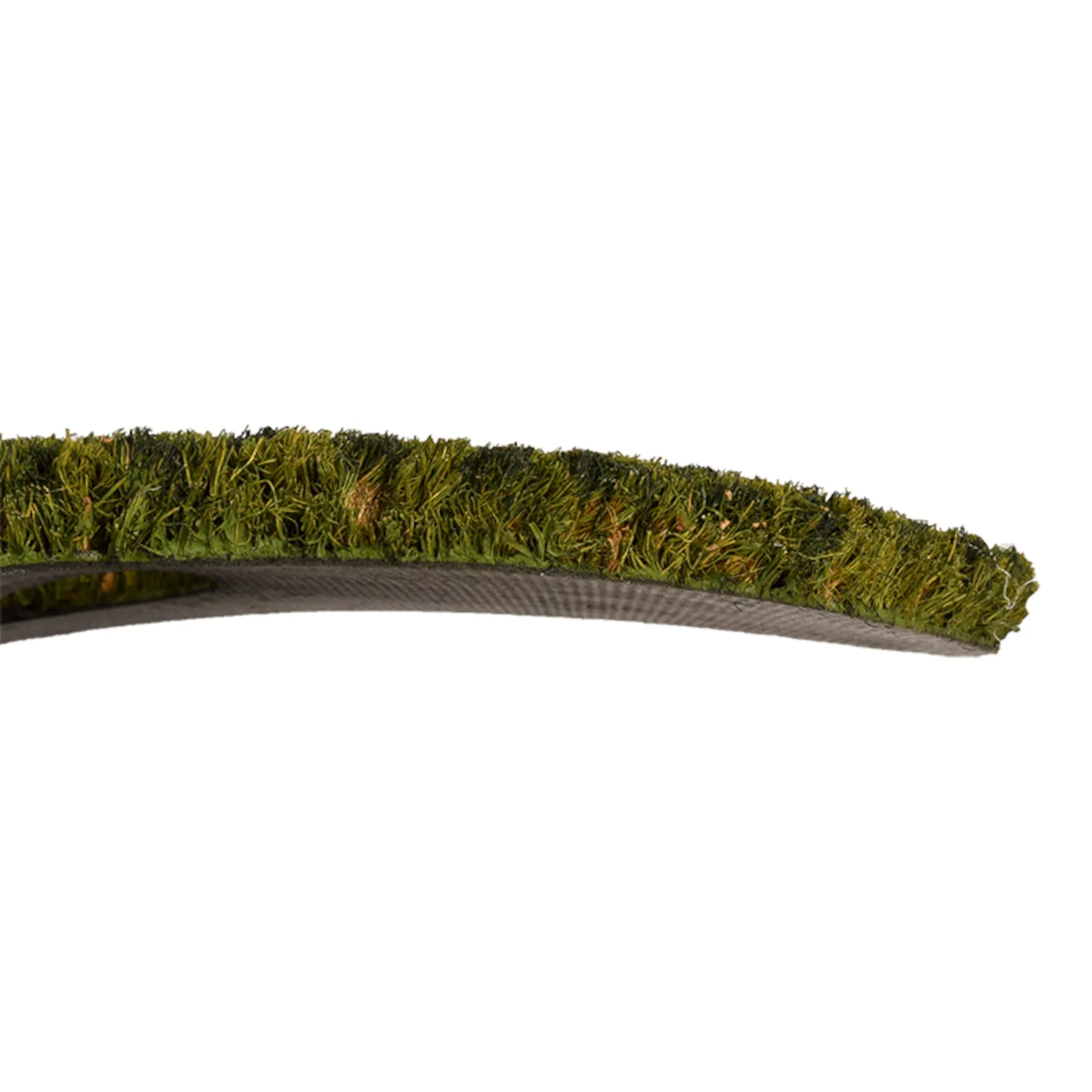 Crocodile Coir Welcome Mat with PVC Backing (77cm x 37cm)