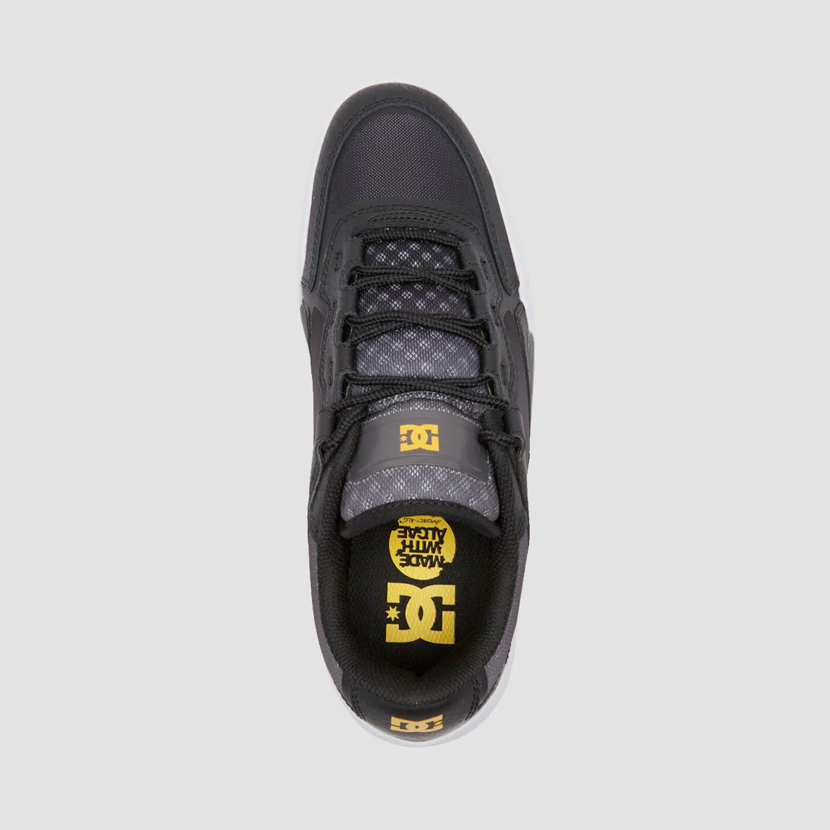 DC Metric Shoes - Black/Grey/Yellow