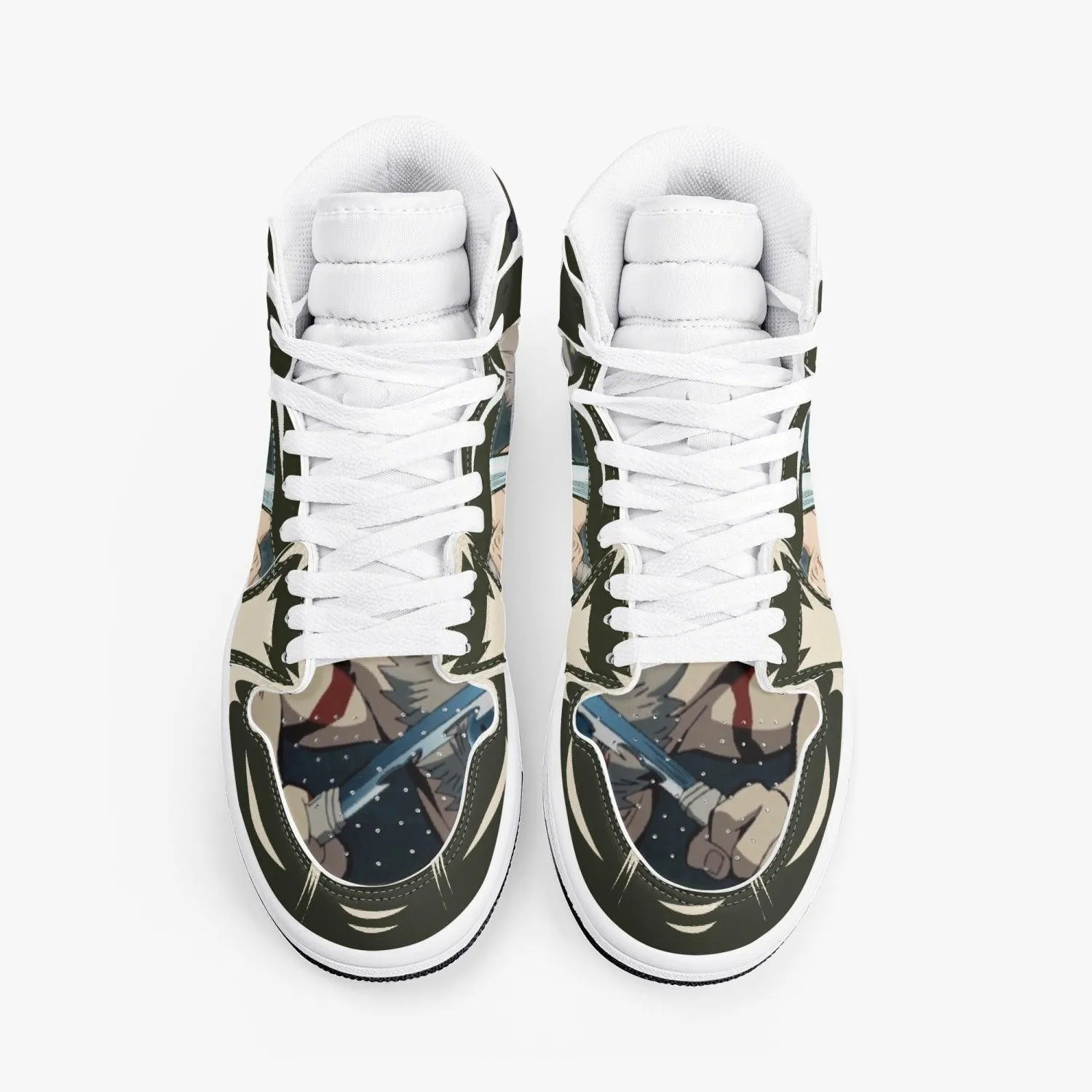 Demon Slayer Hashibira Inosuke JD1 Mid Anime Shoes