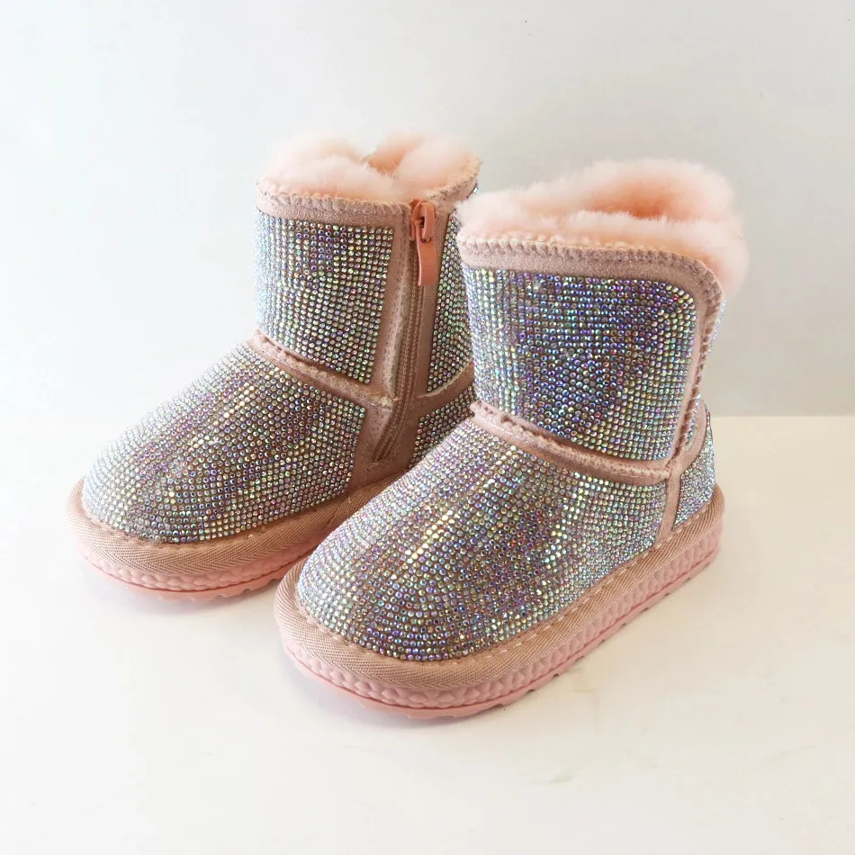 Doe a Dear Holographic Rhinestone Boot