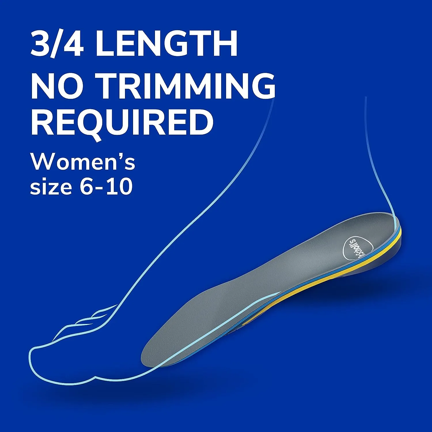 Dr. Scholl's Arthritis Support Insoles, Women, 1 Pair