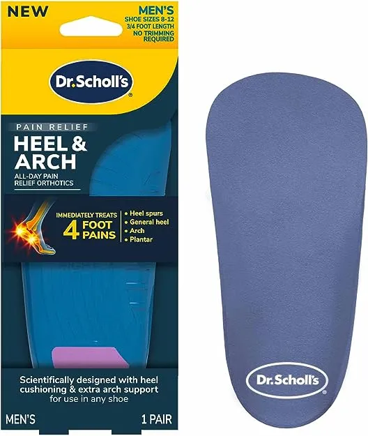 Dr. Scholl's Heel & Arch All-Day Pain Relief Orthotics