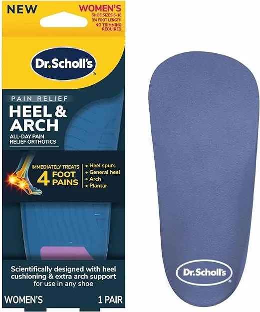 Dr. Scholl's Heel & Arch All-Day Pain Relief Orthotics