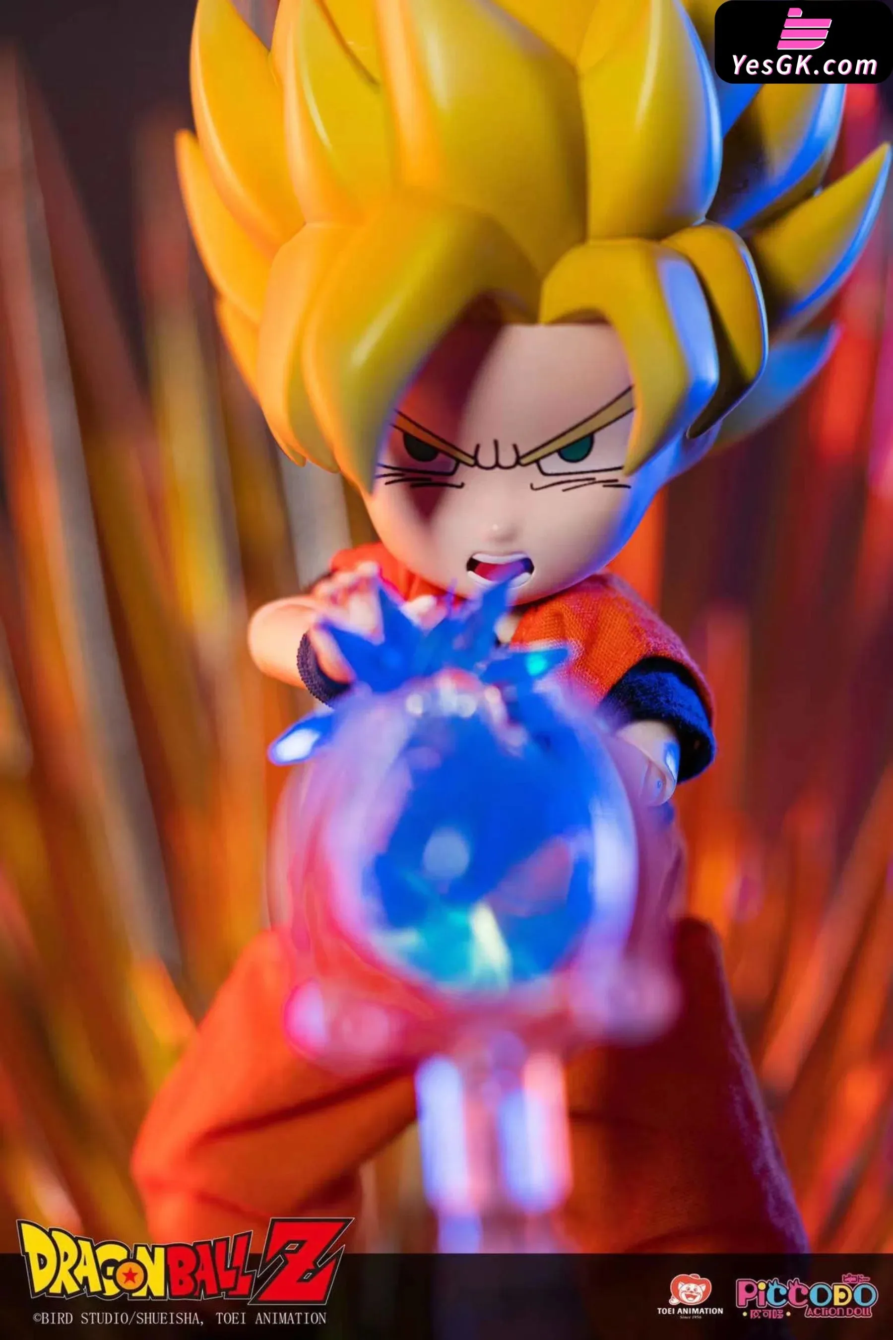 Dragon Ball Super Saiyan Goku (Licensed) Statue - PICCODO ACTION DOLL Studio [Pre-Order]