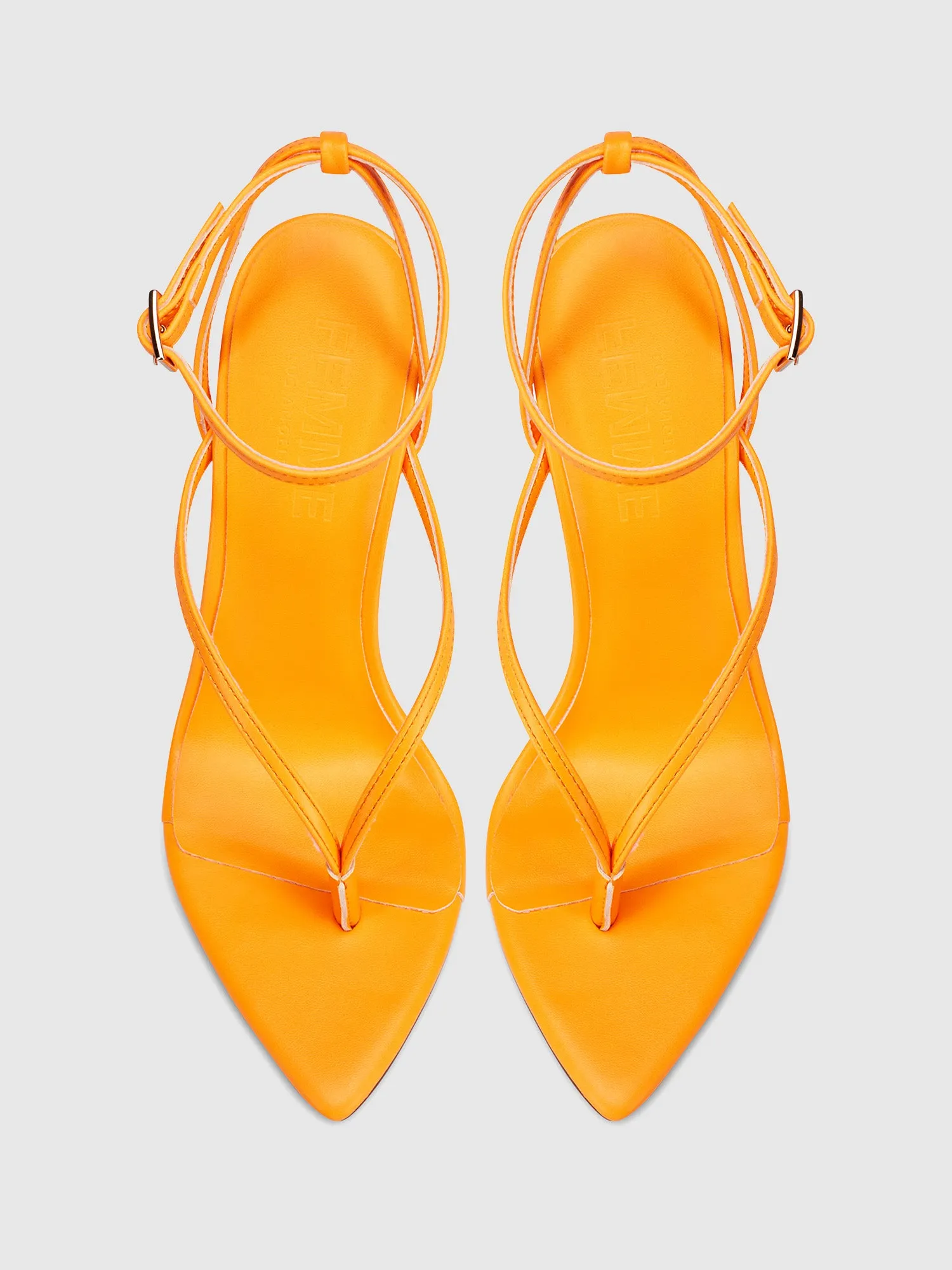 Effie Sandal - Tangerine
