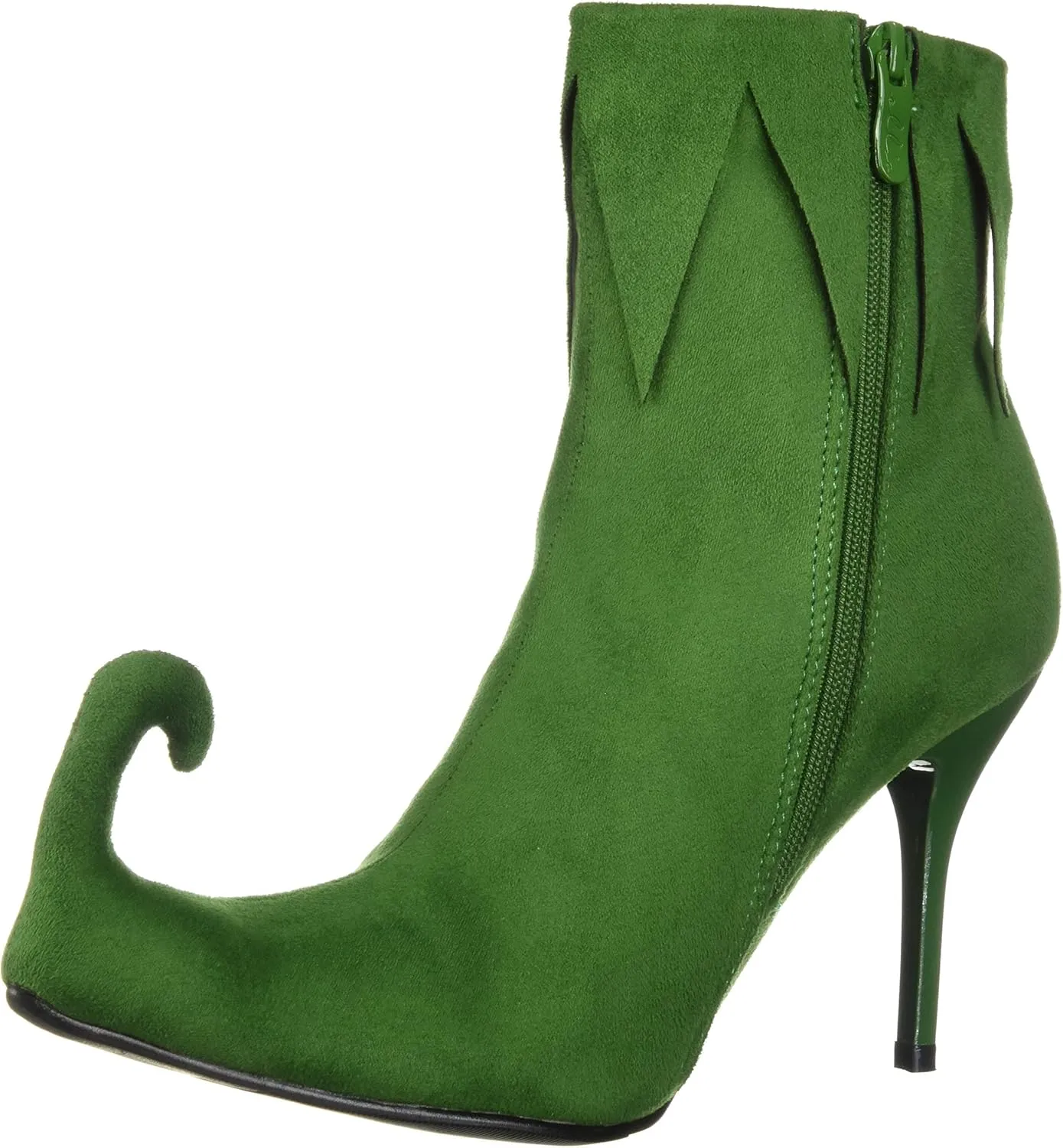 Ellie Shoes Green Holiday Boot With 3-Inch Heel For Ladies