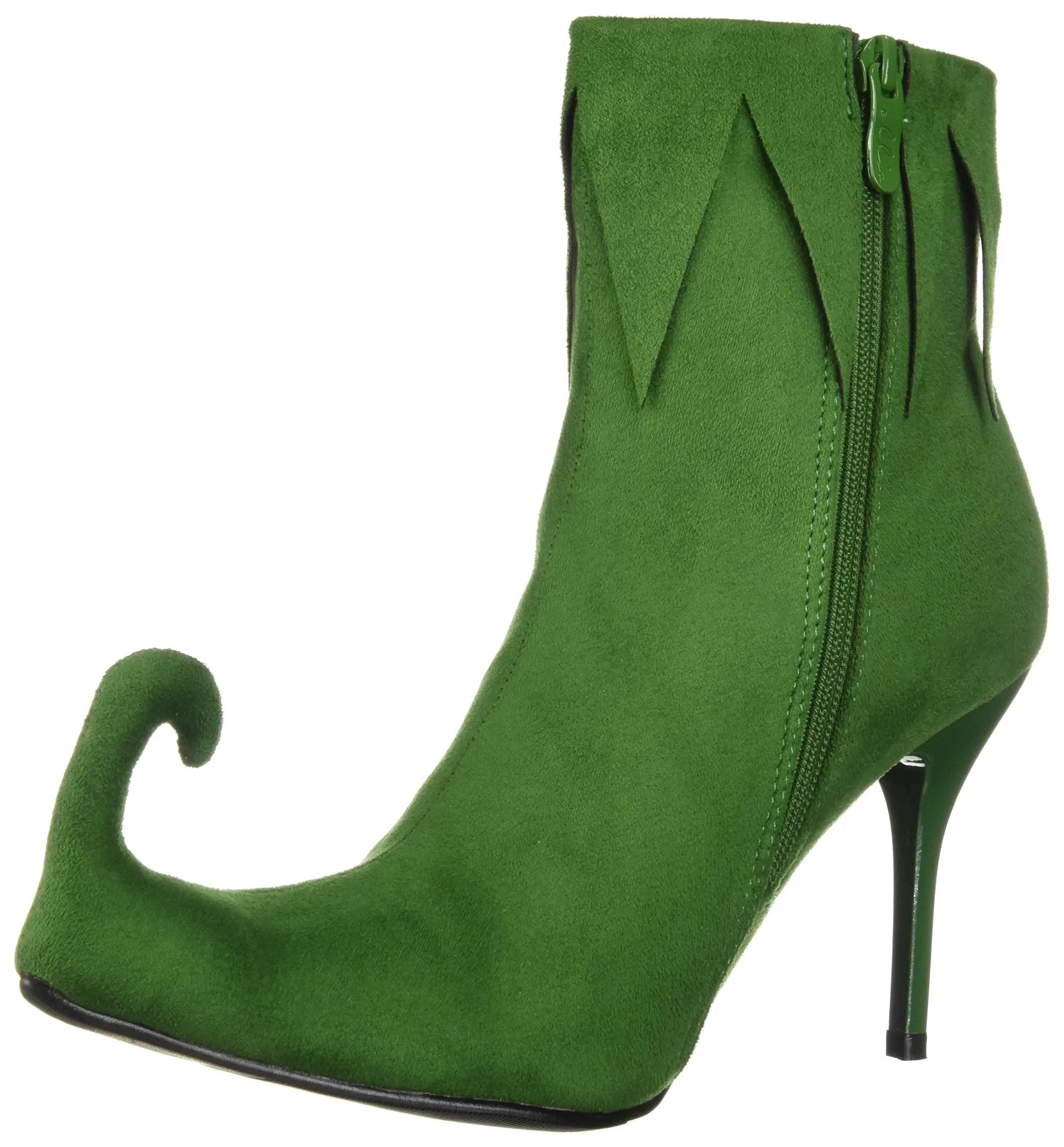 Ellie Shoes Green Holiday Boot With 3-Inch Heel For Ladies