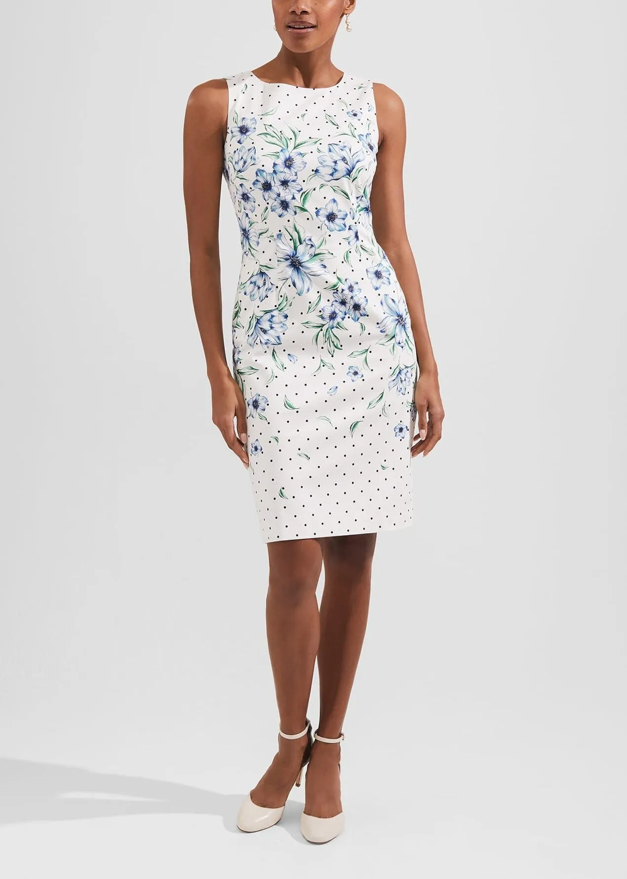 Fiona Dress 0223/5181/9111l00 Ivory-Multi