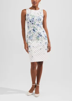 Fiona Dress 0223/5181/9111l00 Ivory-Multi