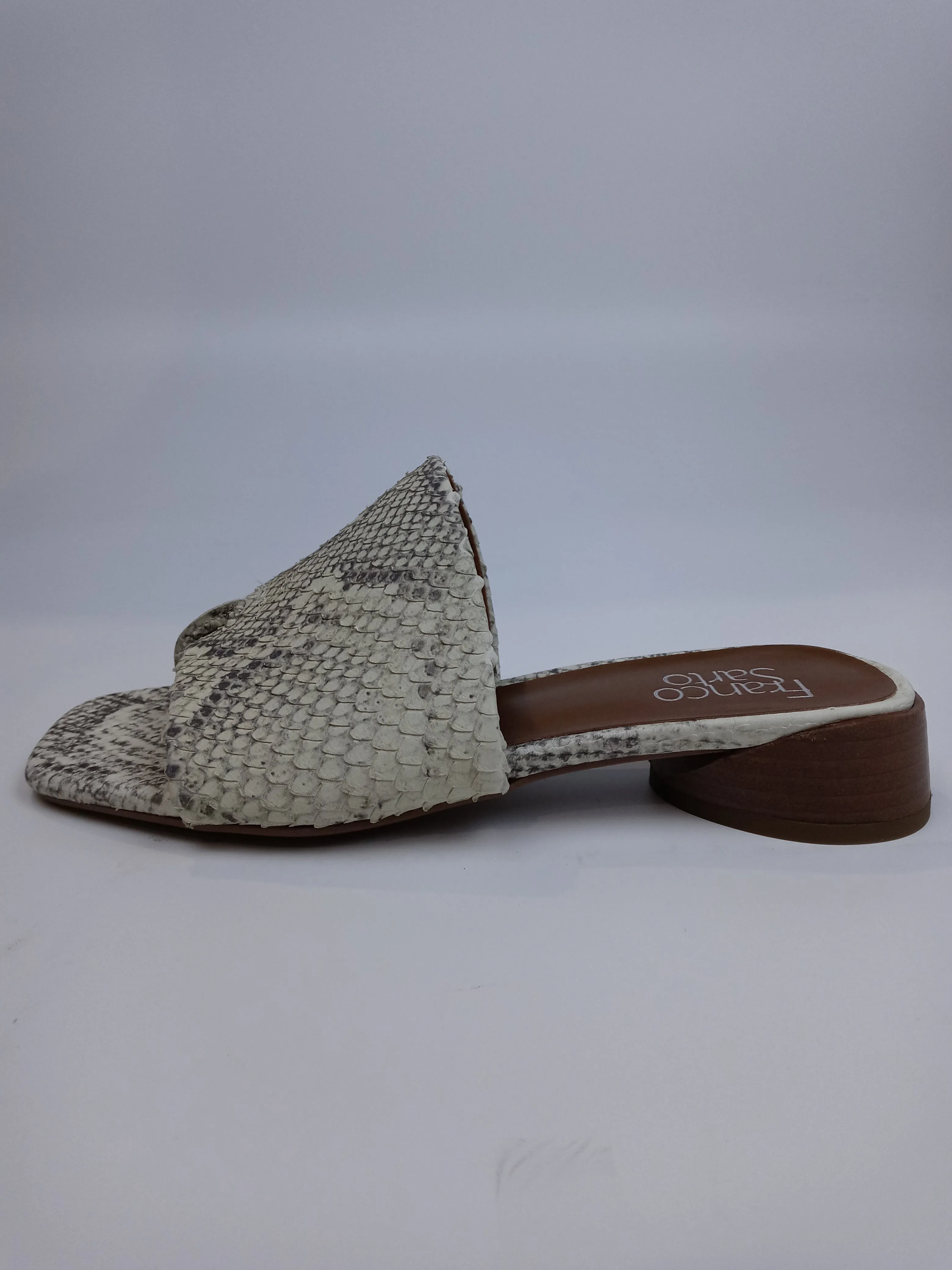 Franco Sarto Women's Loran Sandal Size 7 Natural Pair of Shoes