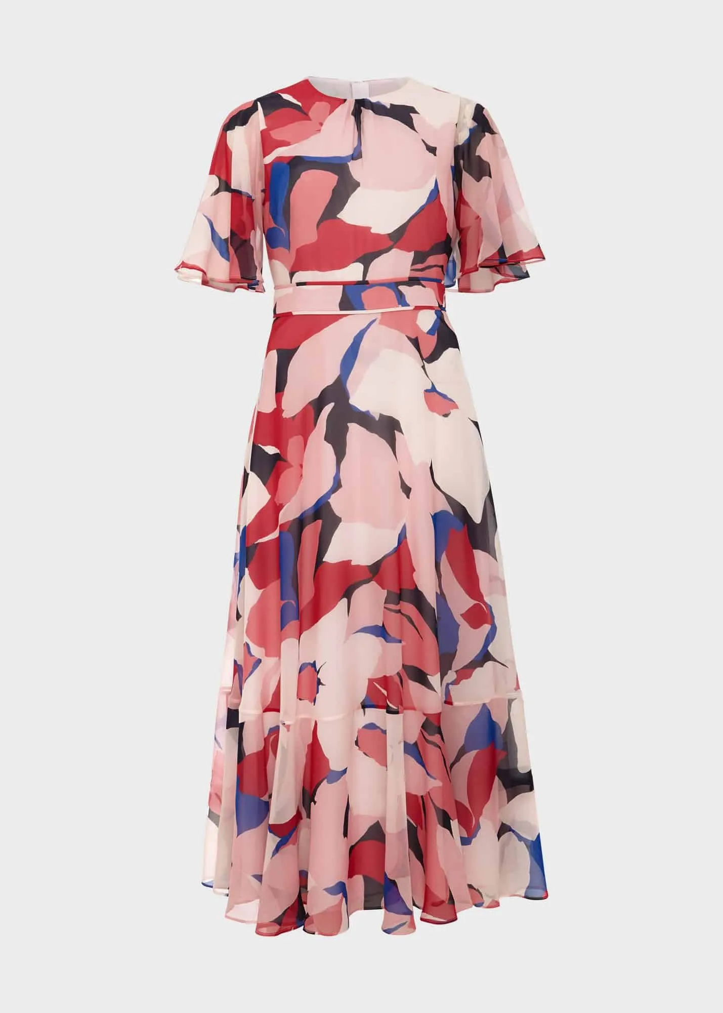 Freya Silk Dress 0124/5815/3793l00 Navy-Pink-Multi